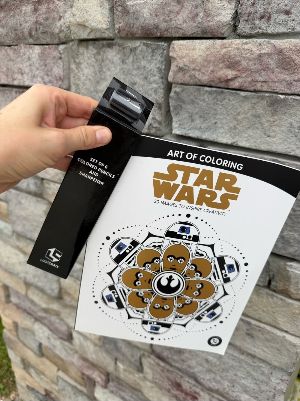 Star Wars Art of Coloring Book + pencils brand new
